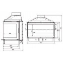 КАМИННАЯ ТОПКА KFD EKO MAX 7 3F standart