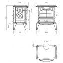 Чугунная печь Dovre 640 