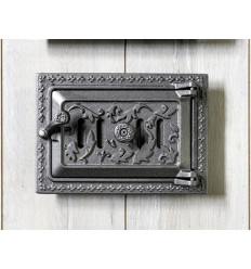 Дверь поддувальная из чугуна с регулировкой "Дубок" (180 х 260) KHLP