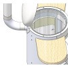 Печь-барбекю Hestia 500 Heat & Grill, садовая печь