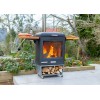 Печь-барбекю Hestia 600 Heat & Grill, садовая печь