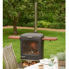 Печь-барбекю Hestia 600 Heat & Grill, садовая печь