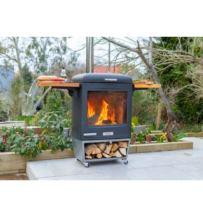 Печь-барбекю Hestia 700 Heat & Grill, садовая печь